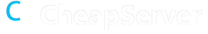 CheapServer Logo（白色 PNG）